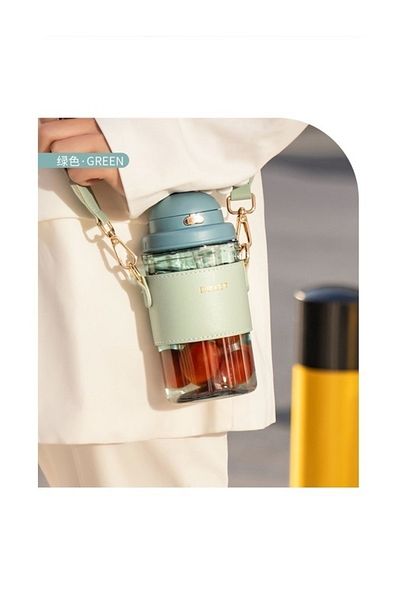 Vagonlife 650 Ml Bottles - Μπουκάλι νερού με καλαμάκι, χωρίς οσμή και διαρροή Bpa D65 (Uzspace)