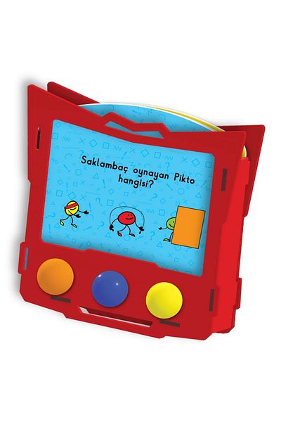 Yükselen Zeka Yayınları Attention Box Age 3-6 – I'm Developing Intelligence with Picto, Educational Toy that Develops Attention