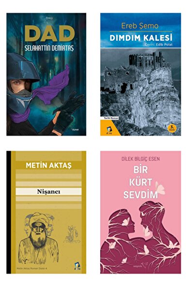 Dara Yayınları Dad - Selahattin Demirtaş Kitapları - Bir Kürt Sevdim - Dımdım...