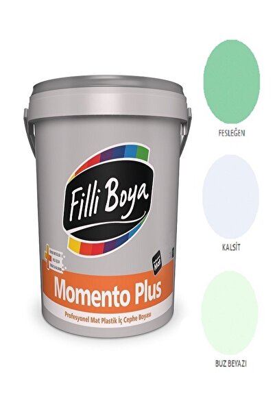 Filli Boya Momento Plus Profesyonel Mat Plastik Iç Cephe Boyası 7.5lt (buz Be...
