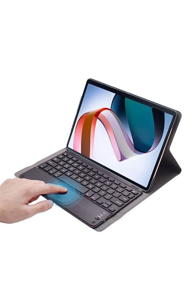 Microcase Xiaomi Redmi Pad 10.61 - Stand Case with Bluetooth Keyboard and Touchpad - Bkk2