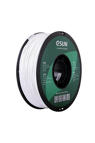 eSun 1,75 Mm Abs Soğuk Beyaz Filament (1 Kg)