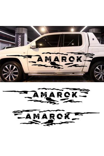 Melek Pazarı 60 X 12 Cm Volkswagen Amarok Off Road Araba Sticker