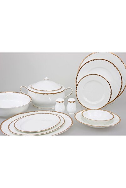 Mikasa Moor Michell Gold 74 Parça Bone China Yemek Seti