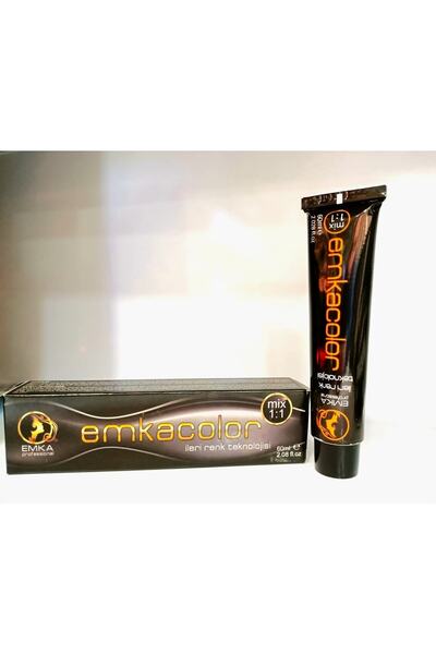 EMKA TEDARİK Emkacolor Keratin Içerikli Saç Boyası Mix1:1 5.3 Açık Kestane Altın