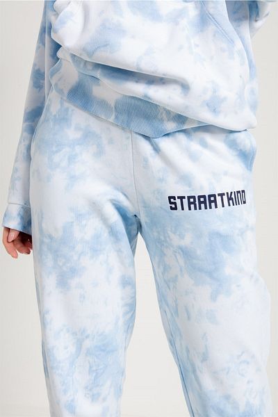 JAHR MARC Γυναικεία φούτερ Tie Dye Washed Blue Oversize