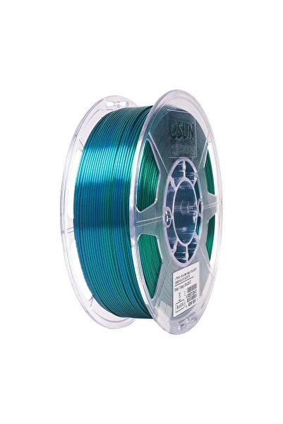 eSun 1,75 mm ePLA-Silk Magic Yeşil Mavi Filament