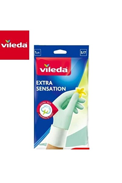 Vileda Extra Sensation Temizlik Eldiveni Küçük Boy
