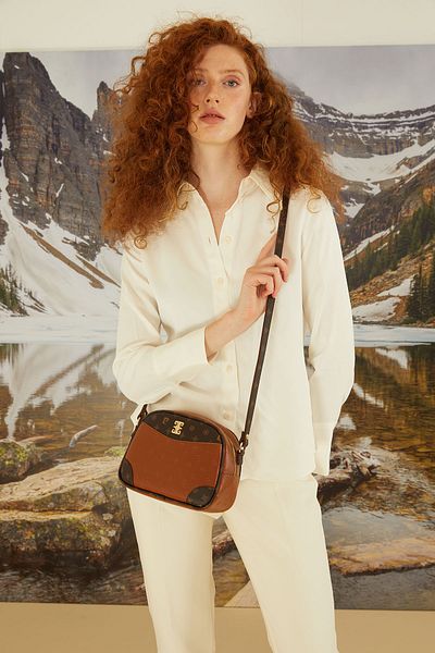 Pierre Cardin Floater Camel Γυναικεία Τσάντα ώμου 05PO22Y1534