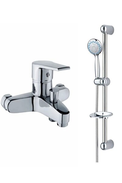 ARVENT Klasvan Delta Banyo Bataryası Ve Sürgülü Duş Seti Krom Gövde Arvnt0205