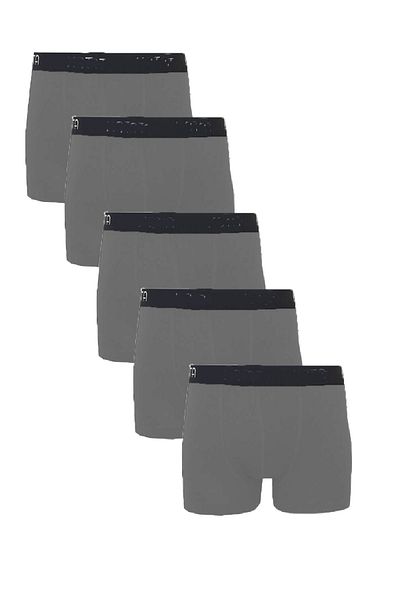 Hepsine Rakip Ανδρικά 5 τεμάχια Modal Lycra Boxers Ευέλικτα άνετα πολύχρωμα πόδια