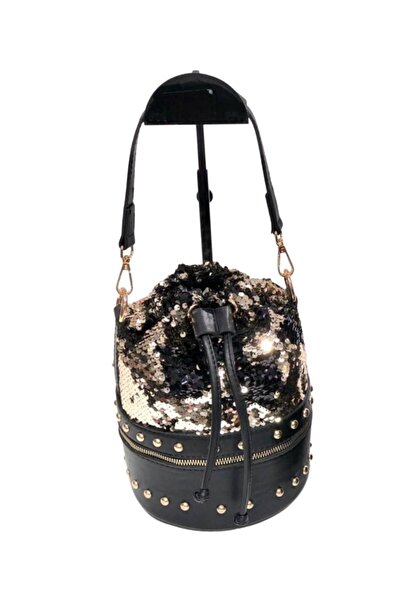 Sentt Deri Zımbalı Pullu Çanta