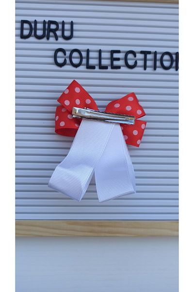 Duru Collection 23 aprilie Design Clip-on Cataramă cu bandă cu steagul Ataturk