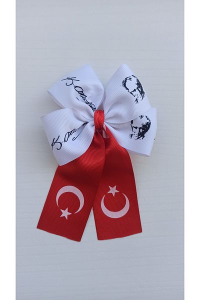 Duru Collection 23 aprilie Ataturk Lu Flag Li Clip-on Ribbon Cataramă