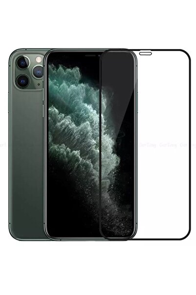 Powerfox For Apple Iphone 11 Pro Max Kırılmaz Cam 5d Tam Kaplayan Temperli Ek...