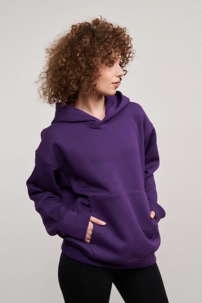 MBEY1989 Oversize Purple Hoodie - Unisex