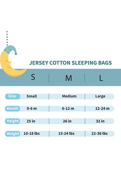Sitilin Baby Thick Fiber Sleeping Bag Underwear and Outer Fabric 100% Natural Cotton Double Layer Special Fabric Unisex
