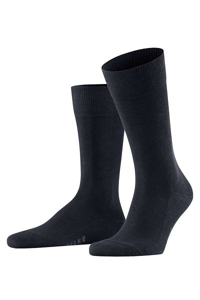 FALKE Herren Socken – Family SO, Uni Baumwollmischung Versatile Strümpfe