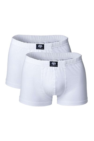 Ceceba Herren Shorts, 2er Pack - Kurze Hosen, Basic, Baumwoll Stretch, M-8XL, einfarbig