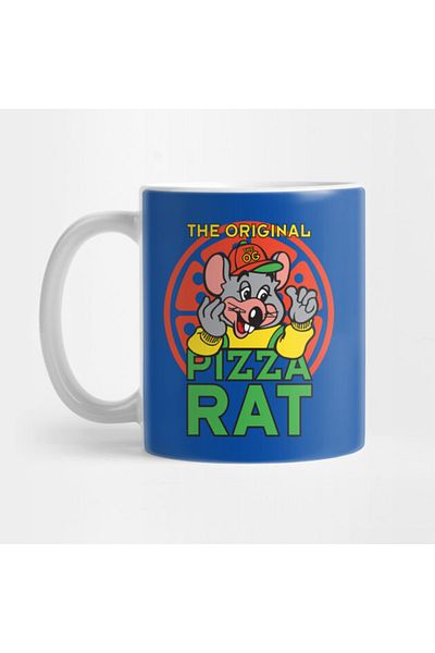 Pixxa Pizza Mouse Mug Cup
