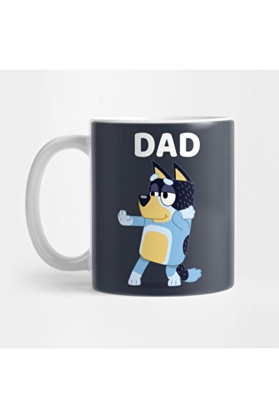 Pixxa Bluey Dad Kupa Bardak