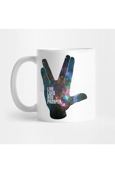 Pixxa Live Long And Prosper Star Trek Mug Cup
