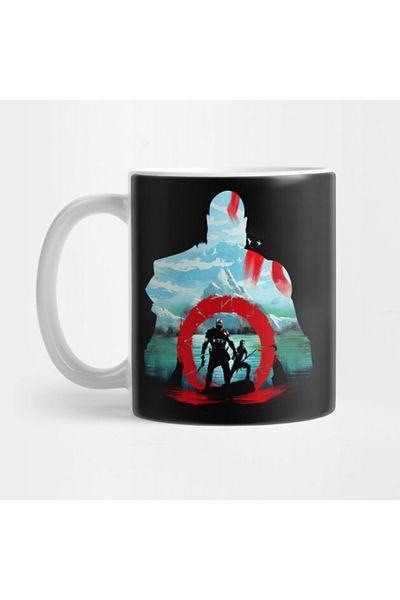 Pixxa Father And Son - God Of War Mug Cup