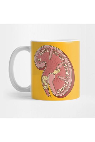 Pixxa Hope Stones on Your Kidney Mug Cup