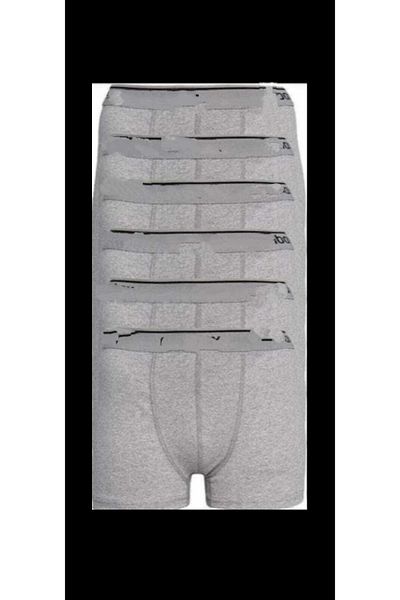 FATELLA Men's Cotton Lycra 6-Pack Single Color Boxers