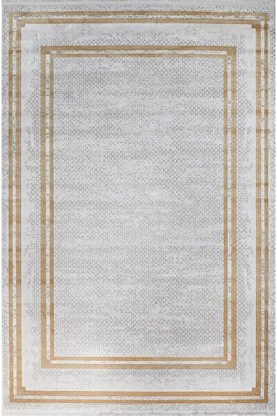 GÜMÜŞSUYU Black & Brown 13671 Sarı Halı