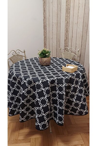 gonk Round Duck (LIQUID PUSHER, SPOT-PROOF) Fabric, Table Cloth