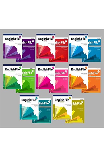 OXFORD UNIVERSITY PRESS English File 4th Beg.+elem.+pre+inter.+plus+upper+adv...