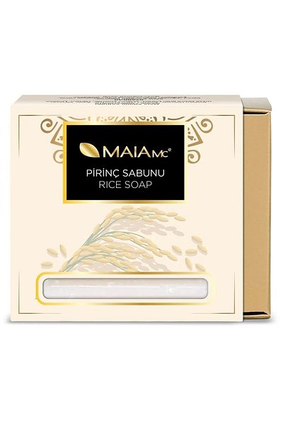 Maia mc Blackhead Rice Soap - 150 Gr.X 2 Pcs Acne Healing