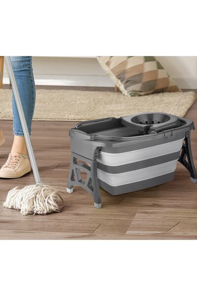Begin Power Magic Katlanır Temizlik Kovası Seti Paspas Seti 20 Litre