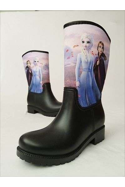 Sea&Blue Водоустойчиви ботуши за момиче с принт Elsa Frozen