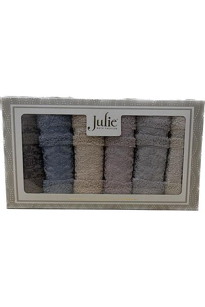Julie Vip Cotton 30 X 50 Cm 6-Piece Towel Box Dora