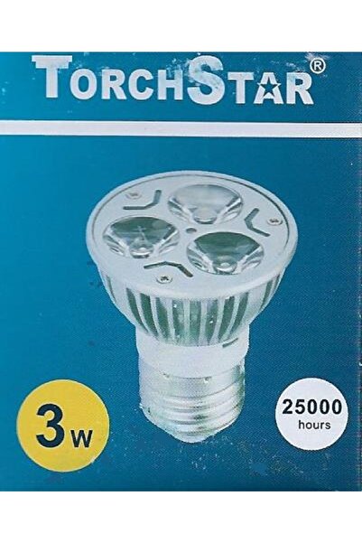 TorchStar 3w E27 Duylu Led Spot Ampul