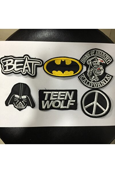 ZID Beat Batman Teen Wolf Barış Star Wars Sons Of Anarchy Yama Arma Patch
