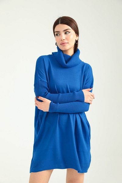 ModaPlaza Degaje Cut Women's Tunic - Pockets, Model 5382