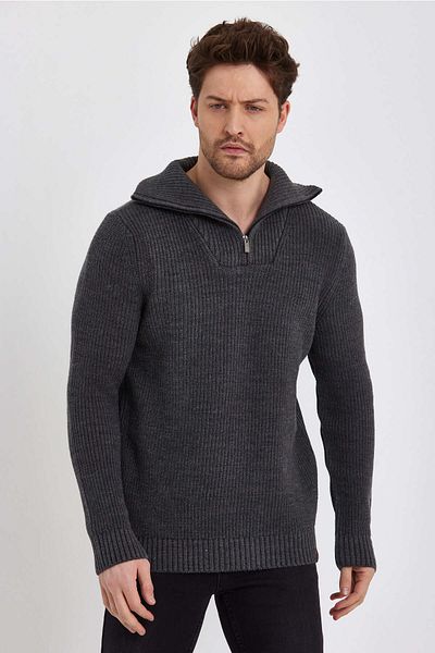 ALEXANDERGARDI Zippered Half Turtleneck Sweater (e22-5718)