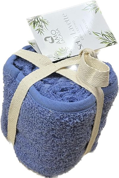 TREVO Amo Lacasa 30 X 30 Cm 5 Bucati Lavette Prosop De Bucatarie Albastru