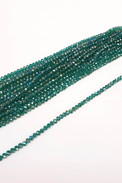 FdayAksesuar Vrste perli Janjan obložene zelene kristalne perle 8 mm – Perle