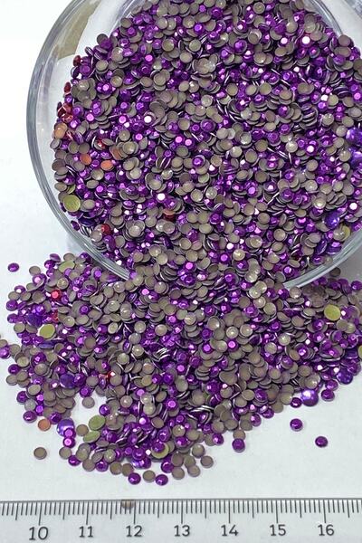 FdayAksesuar Vrste perli Glačane perle ljubičaste boje 1 pakovanje 25 grama –...