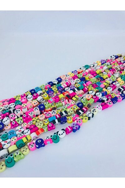 FdayAksesuar Sortiment de mărgele Cute Animal cu model mărgele din plastilină...