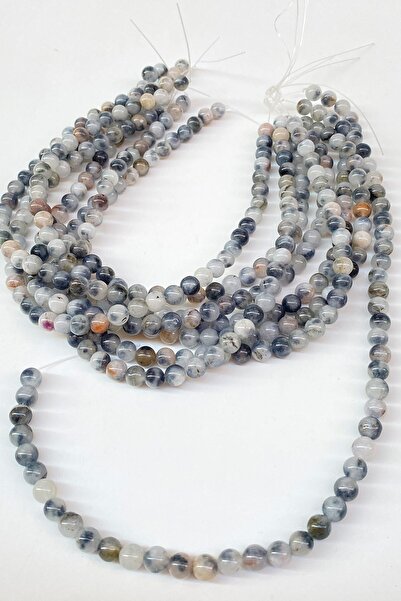 FdayAksesuar Mărgele din piatră naturală Ceyt, culori mixte, dimensiune 8 mm,...