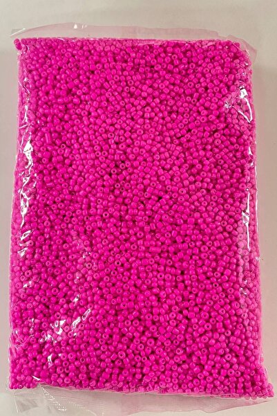 FdayAksesuar Νέον Φούξια Χάντρες Άμμου 3 χιλ. 500 γρ. – Χάντρες