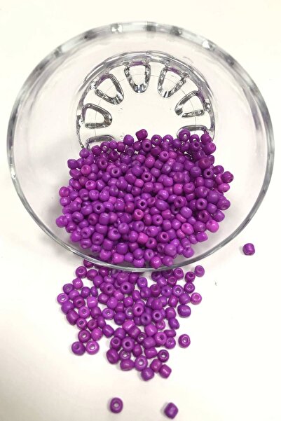 FdayAksesuar Sortiment de mărgele: Mărgele de nisip violet 4 mm – Mărgele