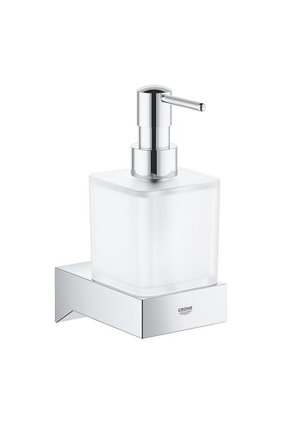 Grohe Chrome Colored Selection Cube Liquid Soap Dispenser -40805000