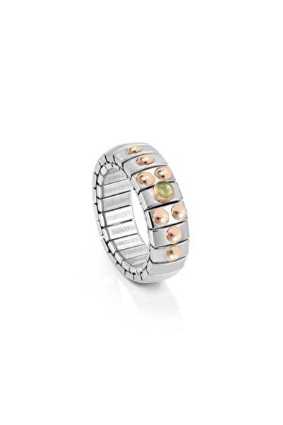 NOMİNATİON Ring Xte S Steel And Gold 375 With 1 Stone (016_perıdot)