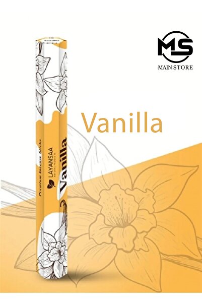 Vanilla Vanilya Kokulu Çubuk Tütsü